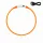 LED világító méretre vágható nyakkarika USB töltéssel - M - 55 cm
