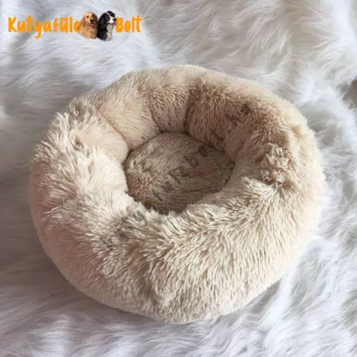 Nyugtató extra puha kerek kutya/cica fekhely 70 cm