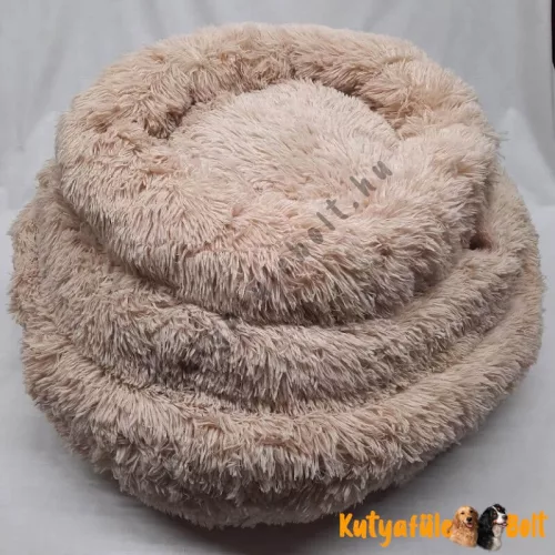Nyugtató extra puha kerek kutya/cica fekhely 70 cm