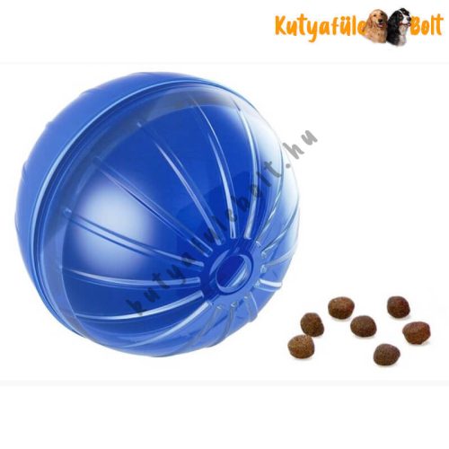 Kutyajáték - Etetős labda kék 12 cm Vitafitt