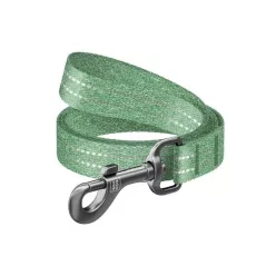   WAUDOG Re-Cotton póráz, újrahasznosított pamutból 20 mm x 150 cm - M - zöld