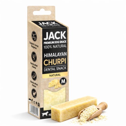 Jack Himalájai Churpi fogtisztító sajt kutyáknak M-es méret