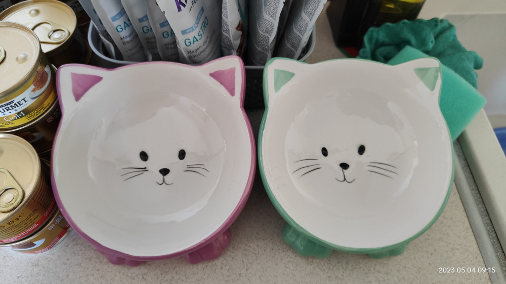     Trixie Ceramic Bowl - kerámia tál (zöld) macskák részére (0,15l /Ø14cm)